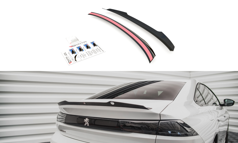 Unterer Heck Spoiler Peugeot 508 Sedan Mk2