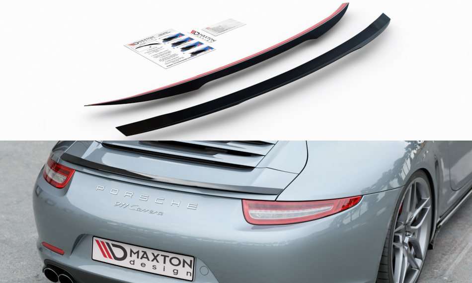 Unterer Heck Spoiler Porsche 911 Carrera 991