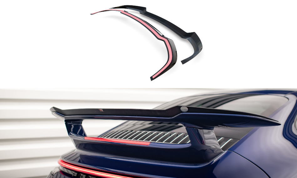 Unterer Heck Spoiler Porsche 911 Carrera Aero 992