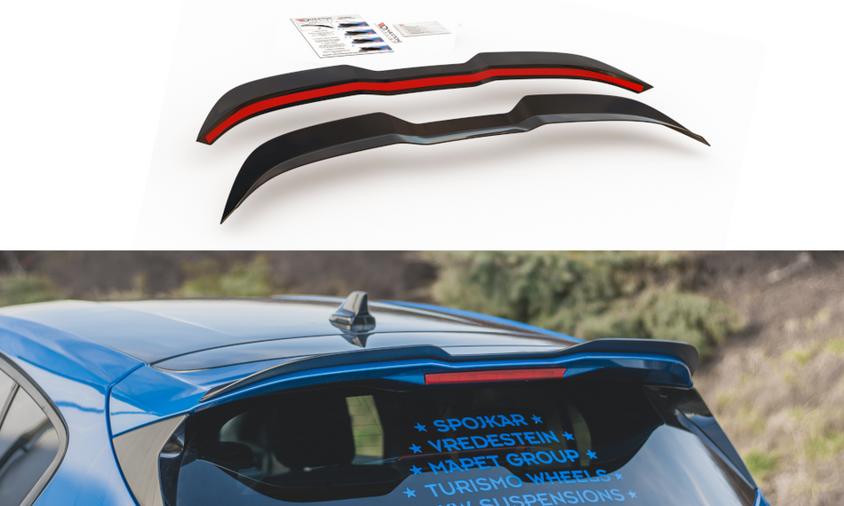 Unterer Heck Spoiler V.1 Ford Focus ST Mk4