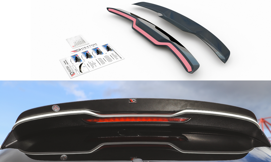 Unterer Heck Spoiler V.2 Audi RS3 8V / 8V FL Sportback