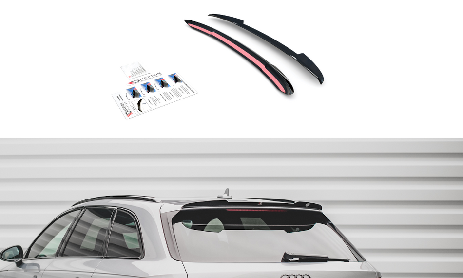 Unterer Heck Spoiler V.2 Audi S4 / A4 S-Line Avant B9