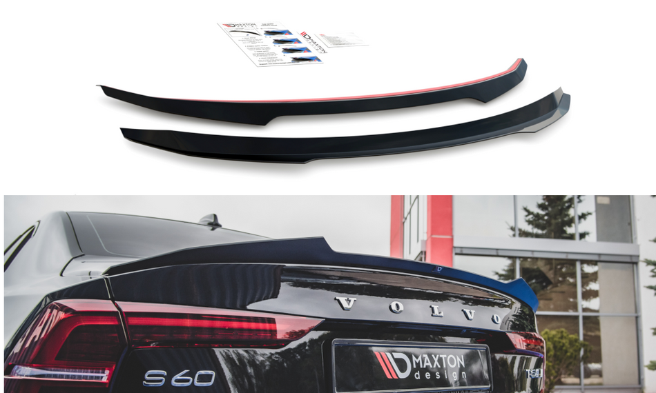 Unterer Heck Spoiler Volvo S60 R-Design Mk3