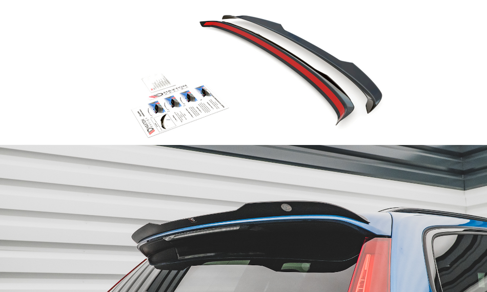 Unterer Heck Spoiler Volvo V60 R-Design Mk2