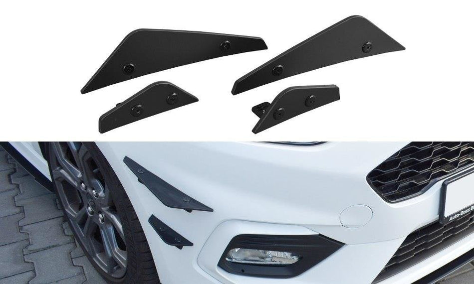 Stossstangen Flaps Wings vorne Canards Ford Fiesta Mk8 ST/ ST-Line