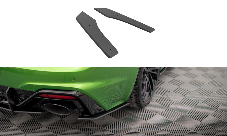 Street Pro Mittlerer Heckdiffusor Seite Audi RS5 F5 Facelift