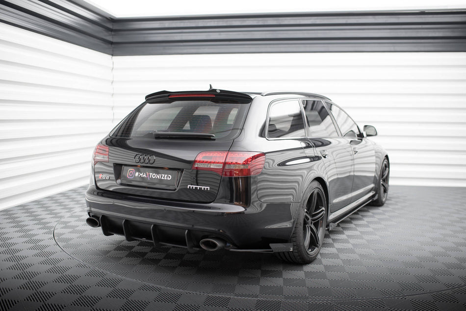 Street Pro Heckdiffusor Seiten + Flaps Audi RS6 Avant C6