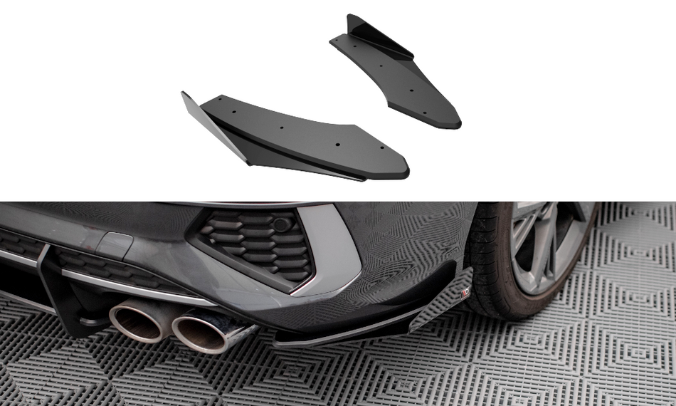 Street Pro Heckdiffusor Seite + Flaps Audi S3 Sedan 8Y