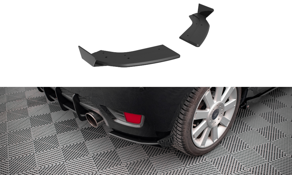 Street Pro Heckdiffusor Seite + Flaps Ford Fiesta ST Mk6