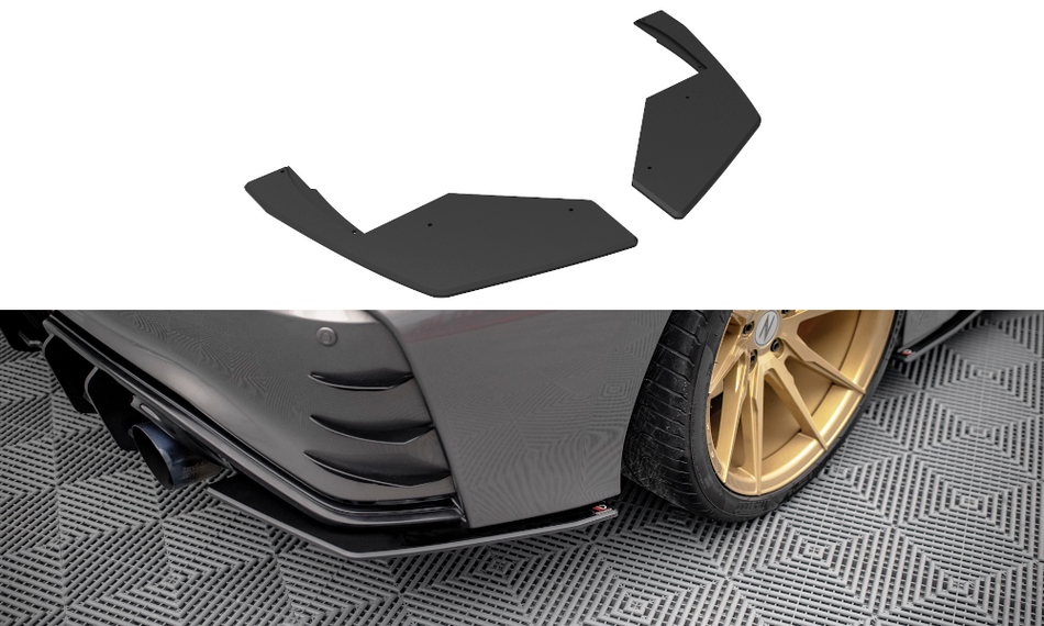 Street Pro Mittlerer Heckdiffusor Seite Nissan 370Z Nismo Facelift