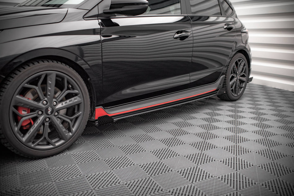 Street Pro Seitenschweller + Flaps Hyundai I20 N Mk3