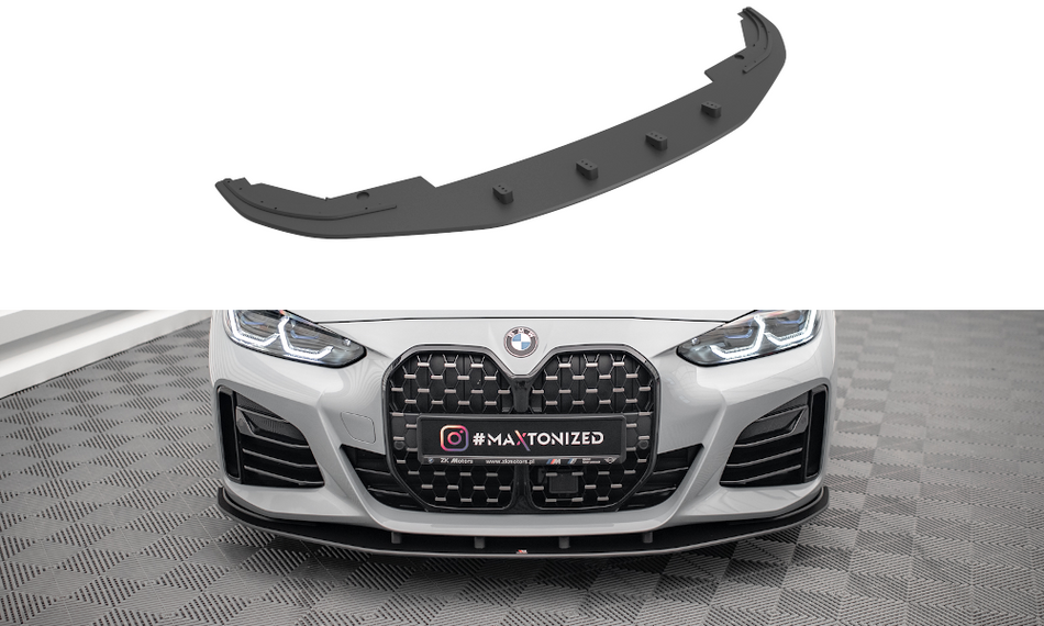 Street Pro Frontspoiler Lippe BMW 4 Gran Coupe M-Pack G26