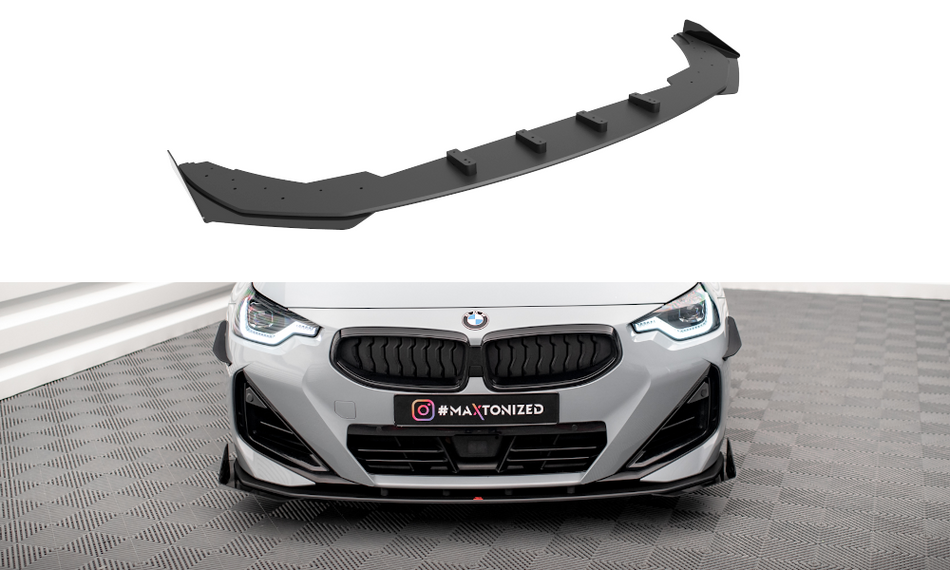 Becquet avant Street Pro + ailerons BMW 2 Coupé M-Pack / M240i G42