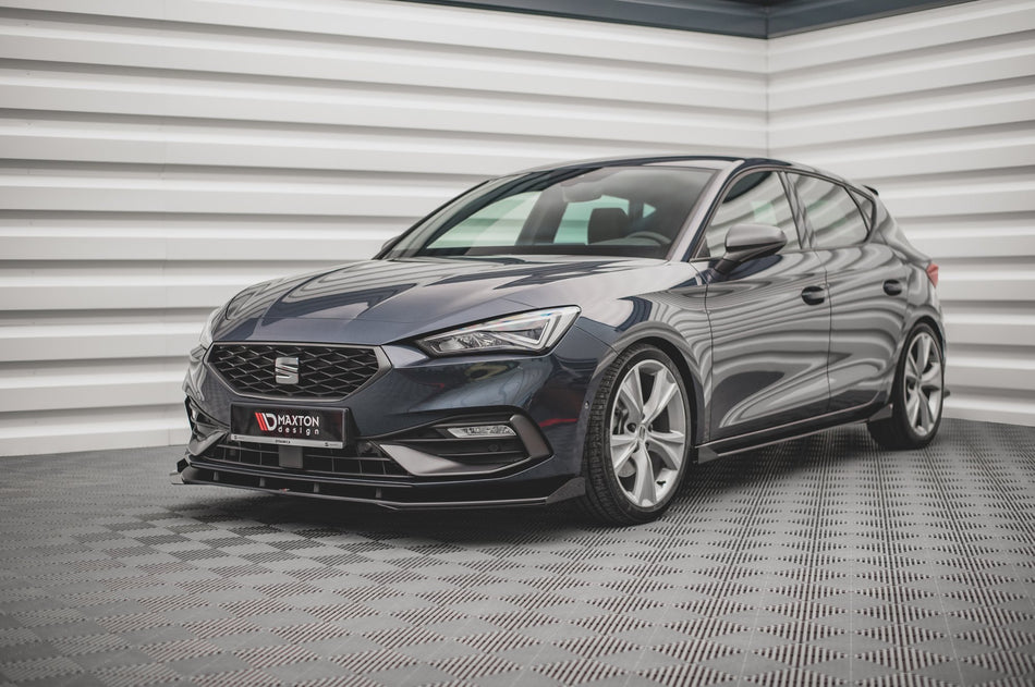 Becquet avant Street Pro + rabats pour Seat Leon FR Mk4
