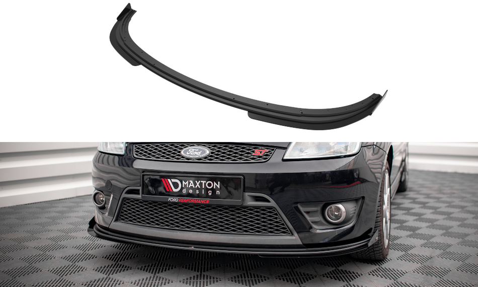 Becquet avant Street Pro Racing + Canards V.1 + Canards Ford Fiesta ST Mk6