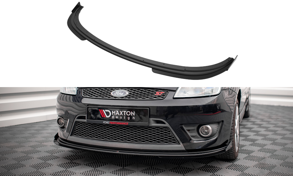 Street Pro Racing Frontspoiler Lippe + Canards V.1 + Canards Ford Fiesta ST Mk6