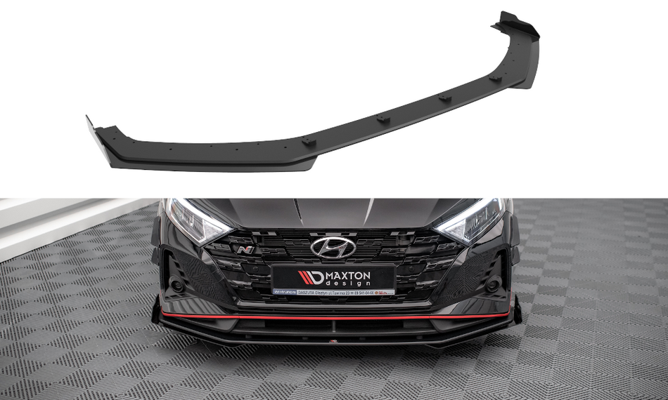 Becquet avant Street Pro + volets V.1 + volets Hyundai I20 N Mk3