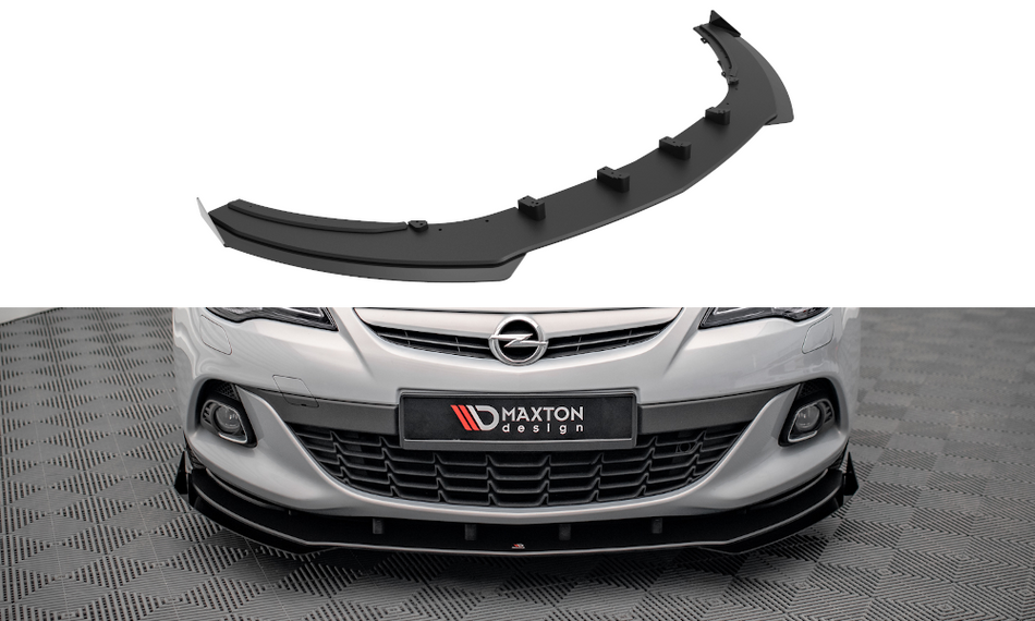 Street Pro Frontspoiler Lippe + Flaps V.1 + Flaps Opel Astra GTC OPC-Line J