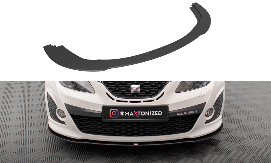 Street Pro Cup Frontlippe Spoiler Front Ansatz für Seat Ibiza Sport Coupe Mk4