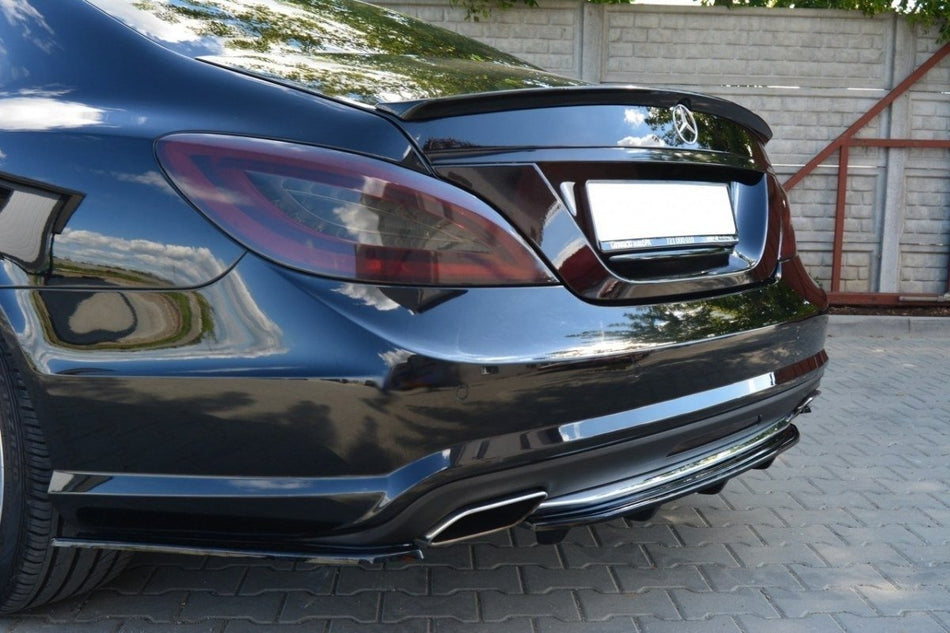 Mittlerer Heckdiffusor MERCEDES CLS C218 (mit einem vertikalen Balken) AMG LINE