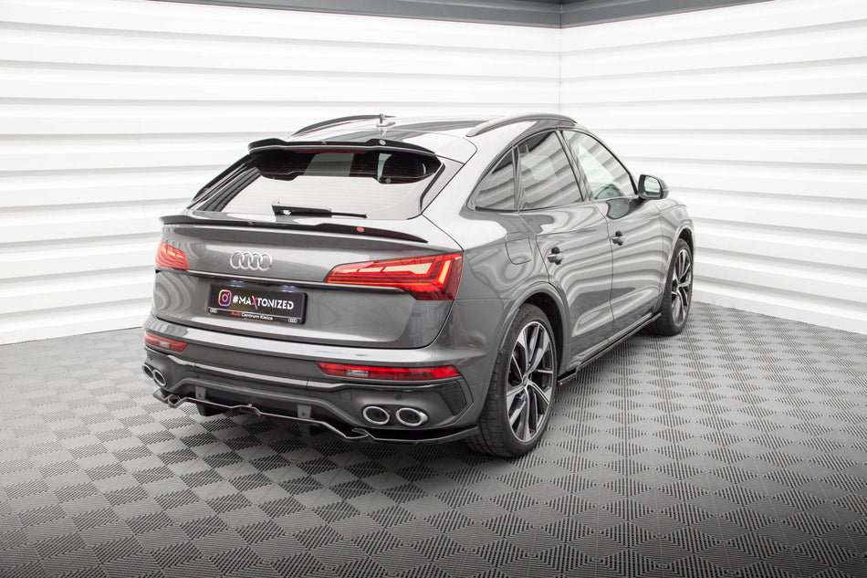 Mittlerer Heckdiffusor (mit einem vertikalem balken) Audi SQ5 Sportback Mk2 Facelift