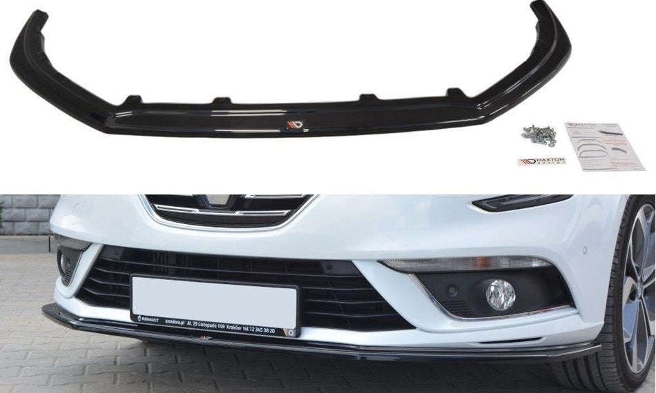 Spoiler anteriore V.1 Renault Megane Mk4 Hatchback