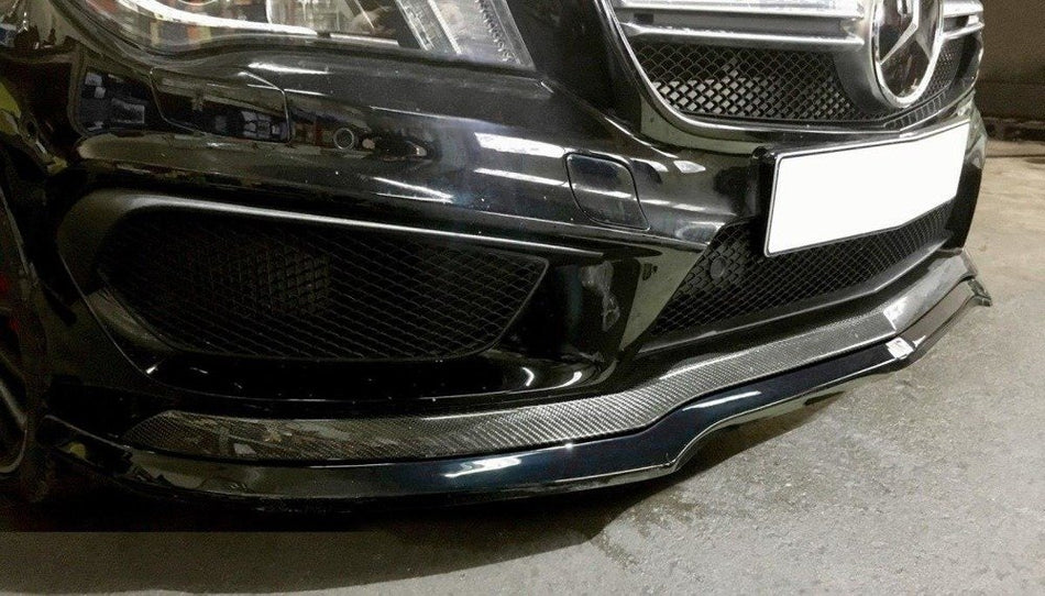 Becquet de spoiler avant v.1 MERCEDES CLA 45 AMG C117 (AVANT FACELIFT) 