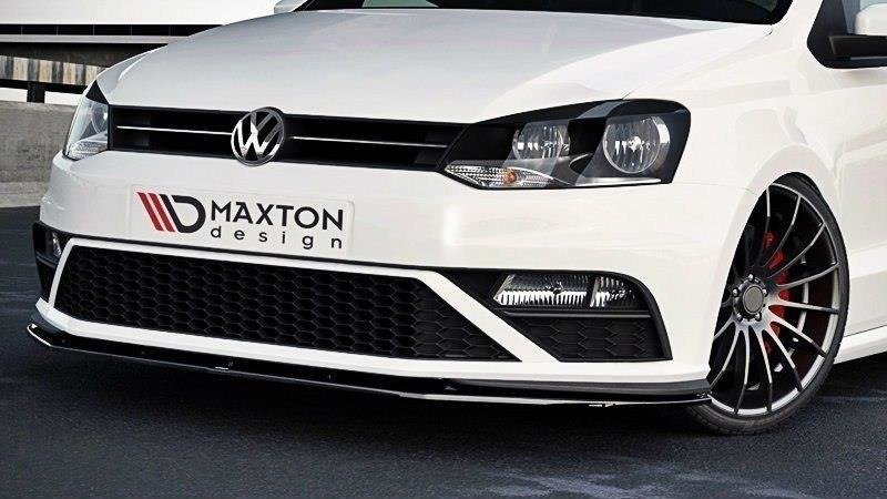 Spoiler anteriore v.1 VW POLO MK5 GTI FACELIFT