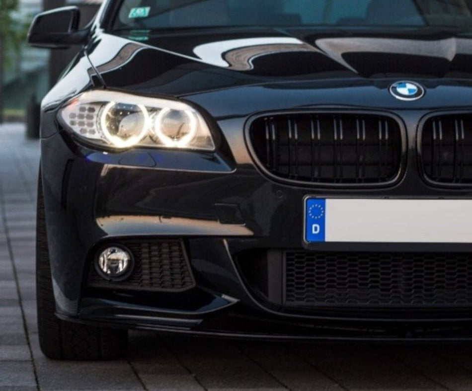 Frontspoiler Lippe Schwarz Matt BMW 5er F10 F11 mit M-Paket