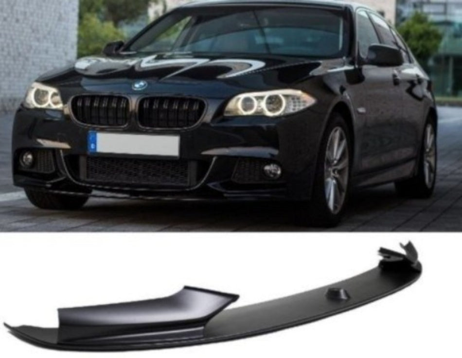 Frontspoiler Lippe Schwarz Matt BMW 5er F10 F11 mit M-Paket