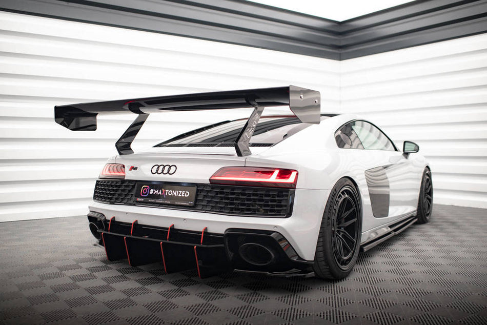 Heckdiffusor Seite Audi R8 Mk2 Facelift