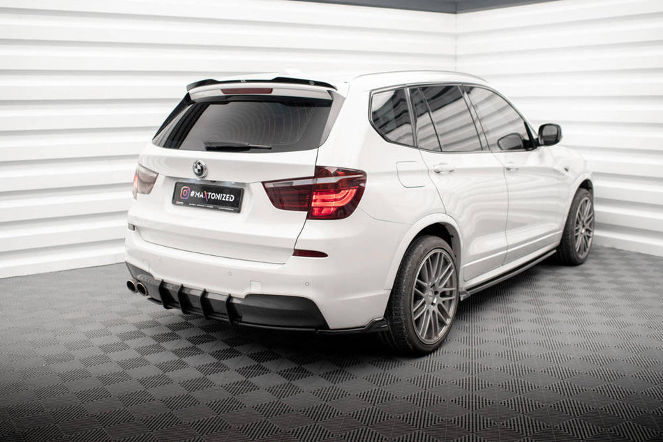 Heckdiffusor Seite BMW X3 M-Pack F25