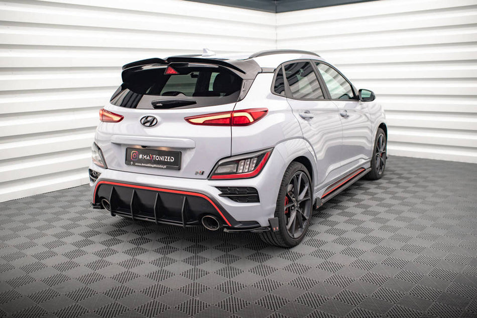 Heckdiffusor Seite V.1 + Flaps Hyundai Kona N Mk1