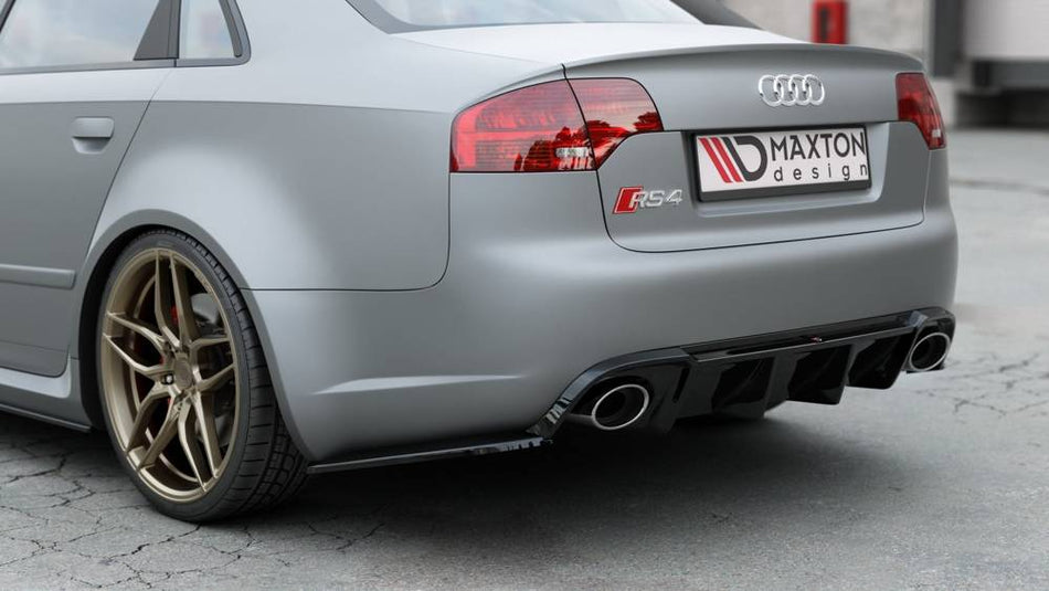 Heckdiffusor Seite V.2 Audi RS4 Sedan B7