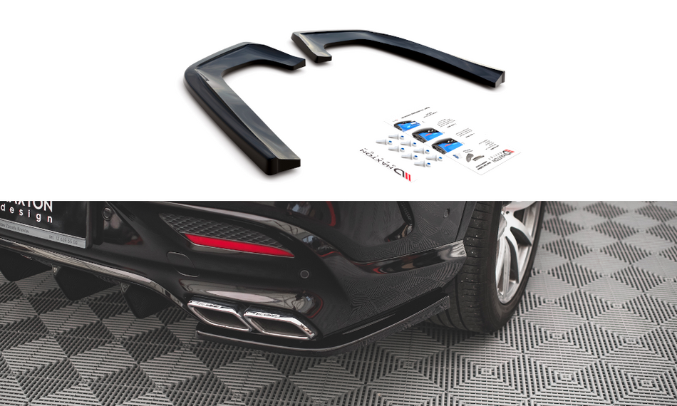 Heckdiffusor Seite V.2 Mercedes-Benz GLE Coupe 63AMG C292