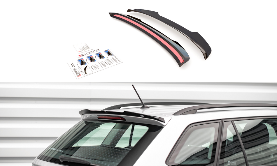 Unterer Heck Spoiler Skoda Fabia Combi Mk3