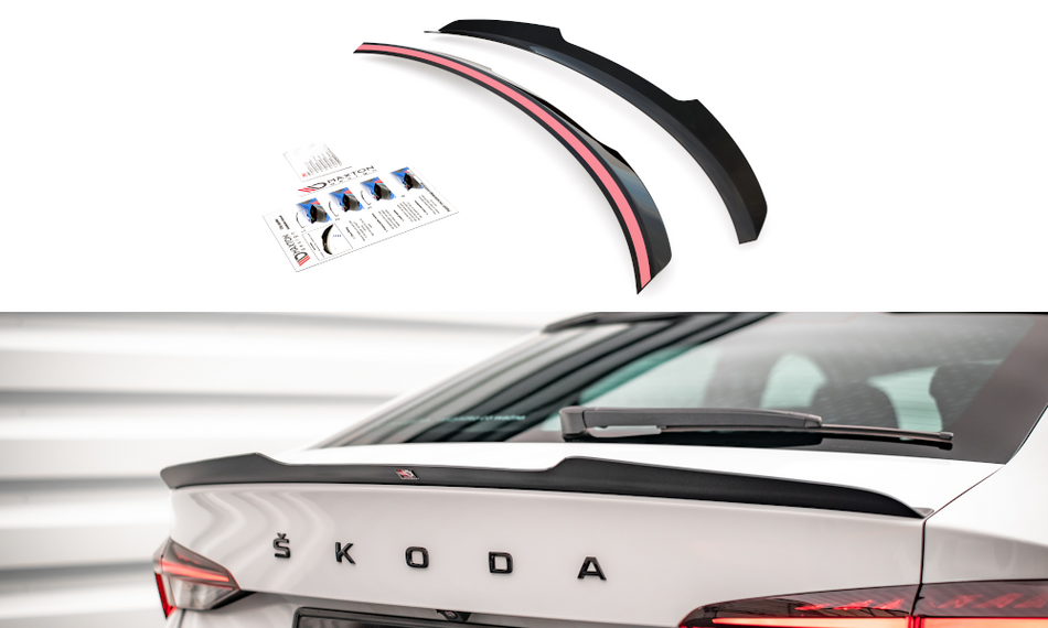 Unterer Heck Spoiler Skoda Octavia Liftback Mk4