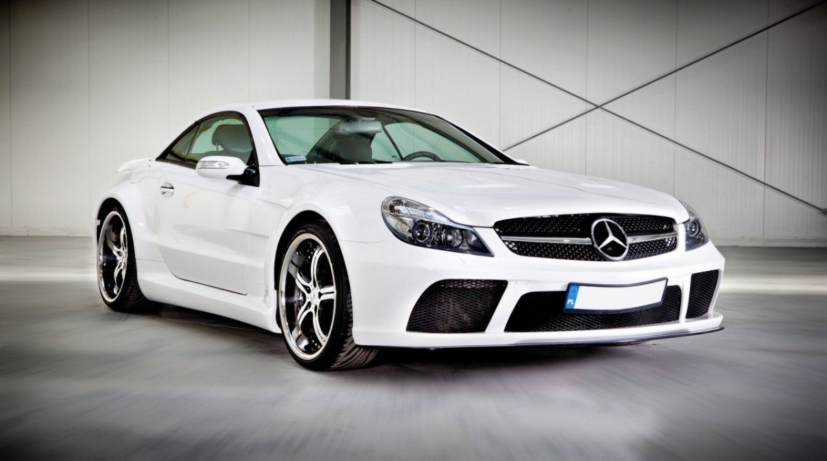 Bodykit Mercedes SL R230 AMG Black Series LOOK