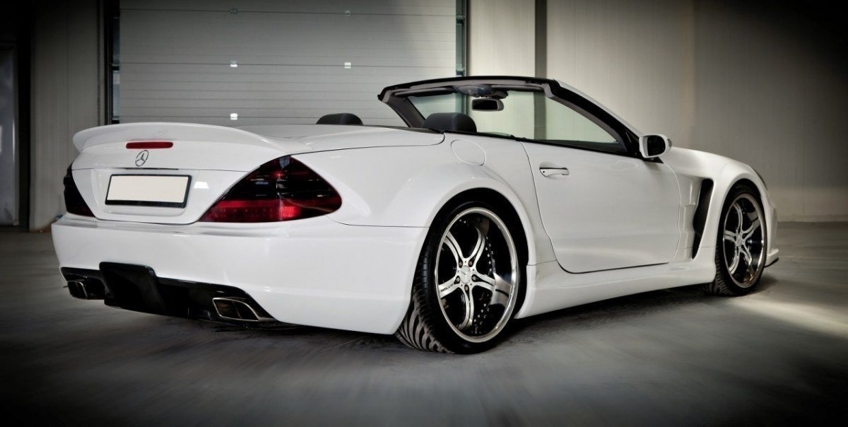Bodykit Mercedes SL R230 AMG Black Series LOOK