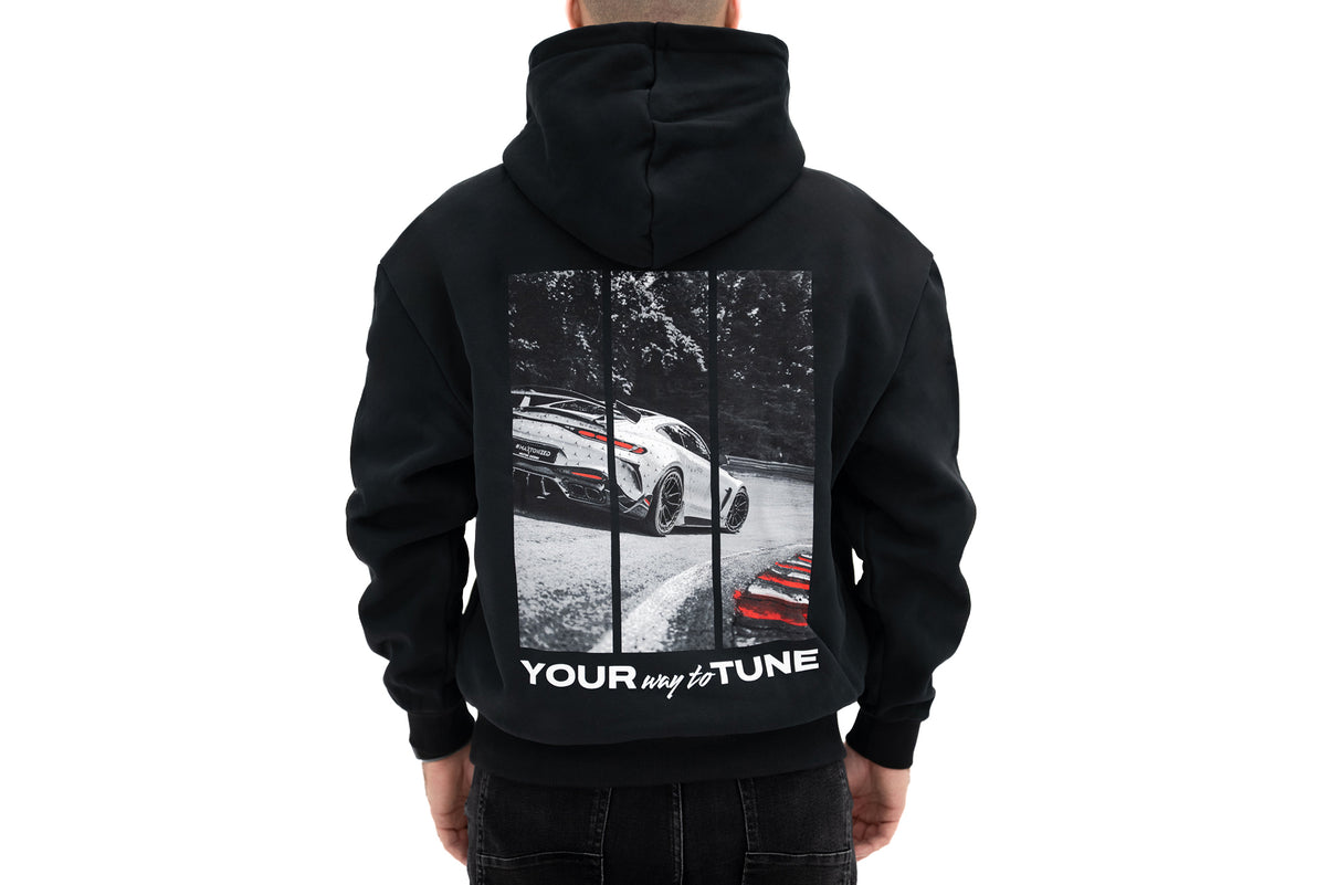 Black Hoodie Maxton Design