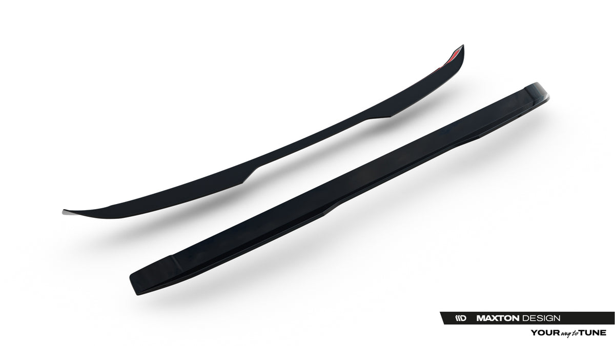 Unterer Heck Spoiler Cap Porsche Macan EV MK1