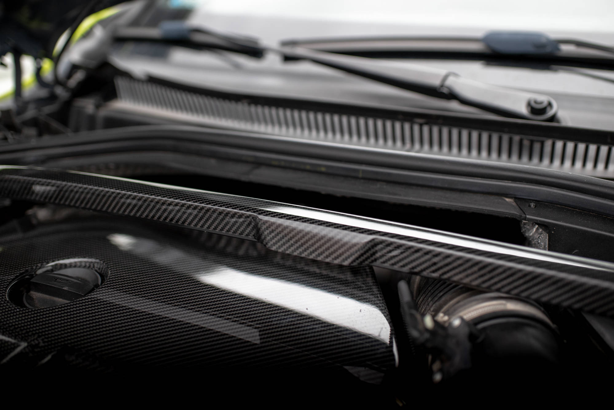 Carbon Domstreben Abdeckung BMW 1 F40 M135i