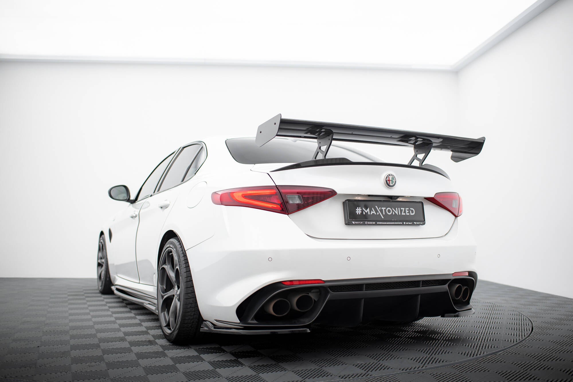 Carbon Heckspoiler Alfa Romeo Giulia Quadrifoglio