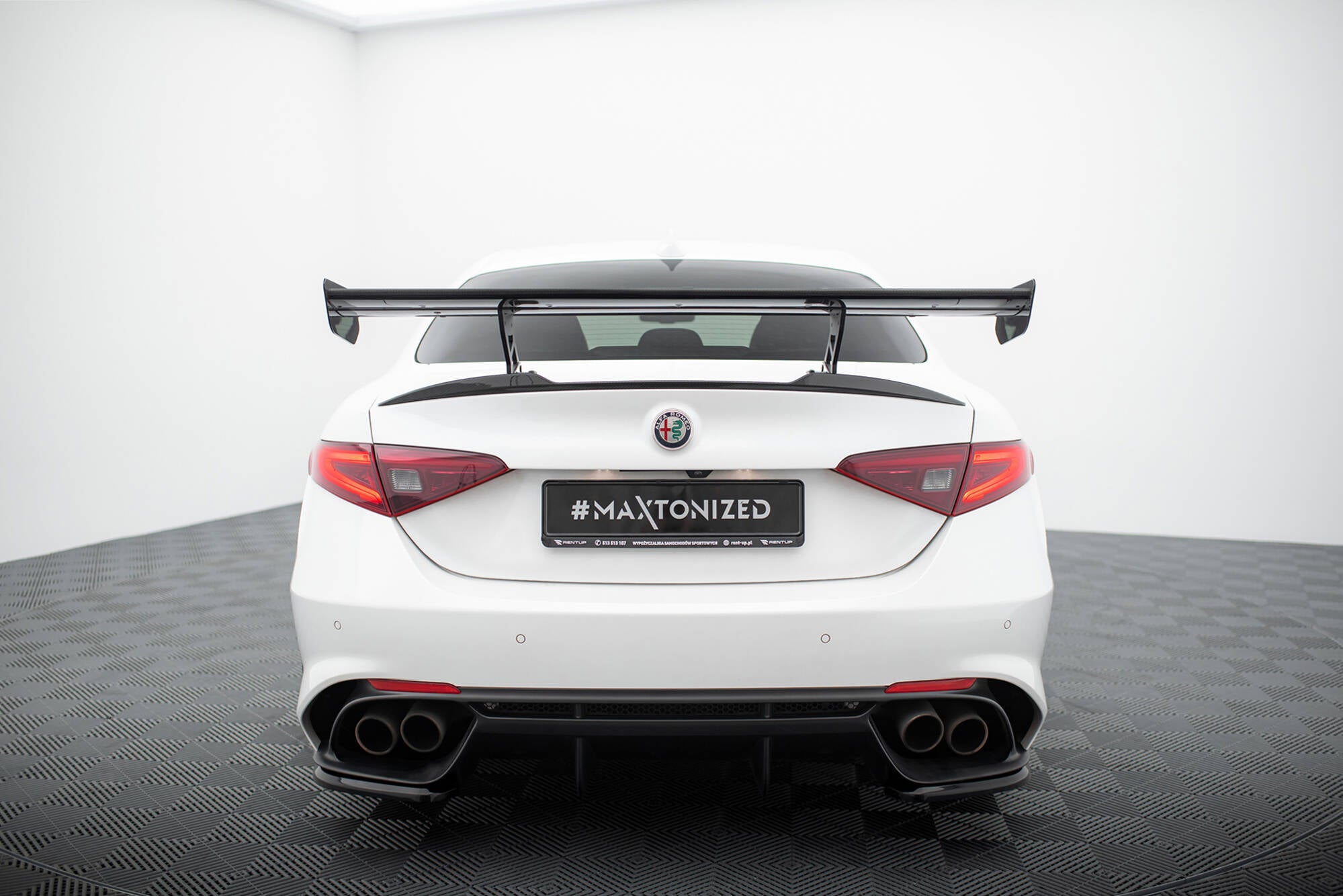 Carbon Heckspoiler Alfa Romeo Giulia Quadrifoglio