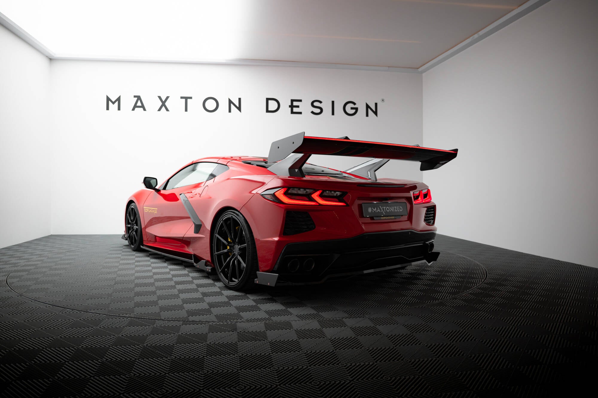 Carbon Heckspoiler + LED Chevrolet Corvette C8