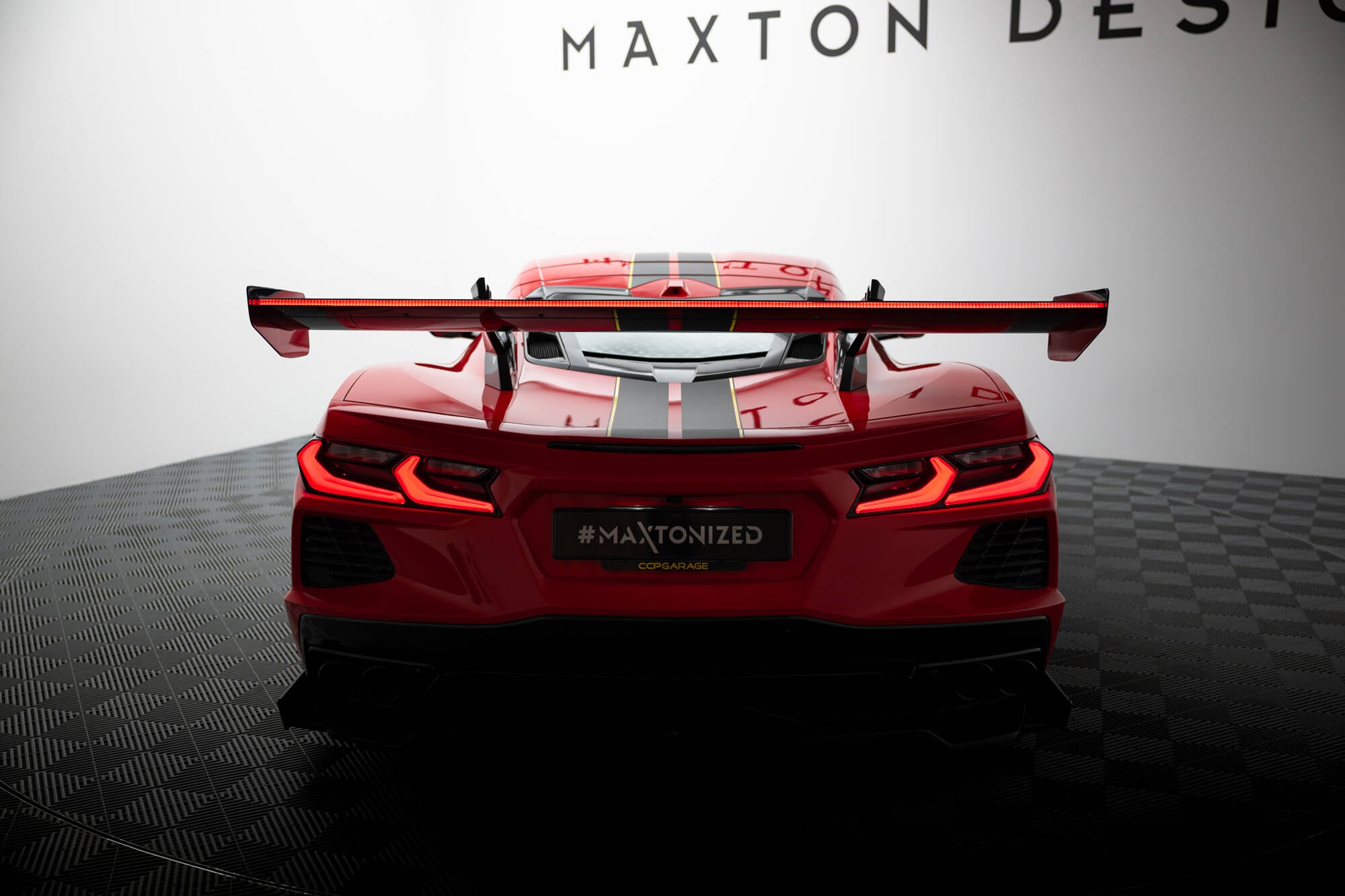 Carbon Heckspoiler + LED Chevrolet Corvette C8