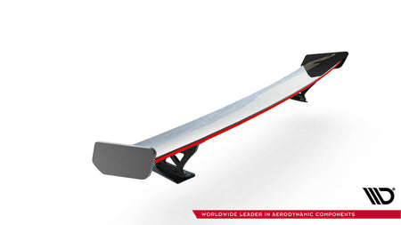 Carbon Heckspoiler With External Brackets Uprights + LED Audi A3 / A3 S-Line / S3 / RS3 Sedan 8V / 8V Facelift