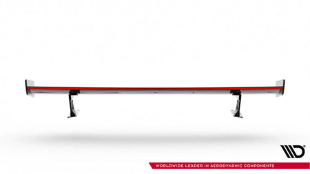 Carbon Heckspoiler With External Brackets Uprights + LED Audi A3 / A3 S-Line / S3 / RS3 Sedan 8V / 8V Facelift