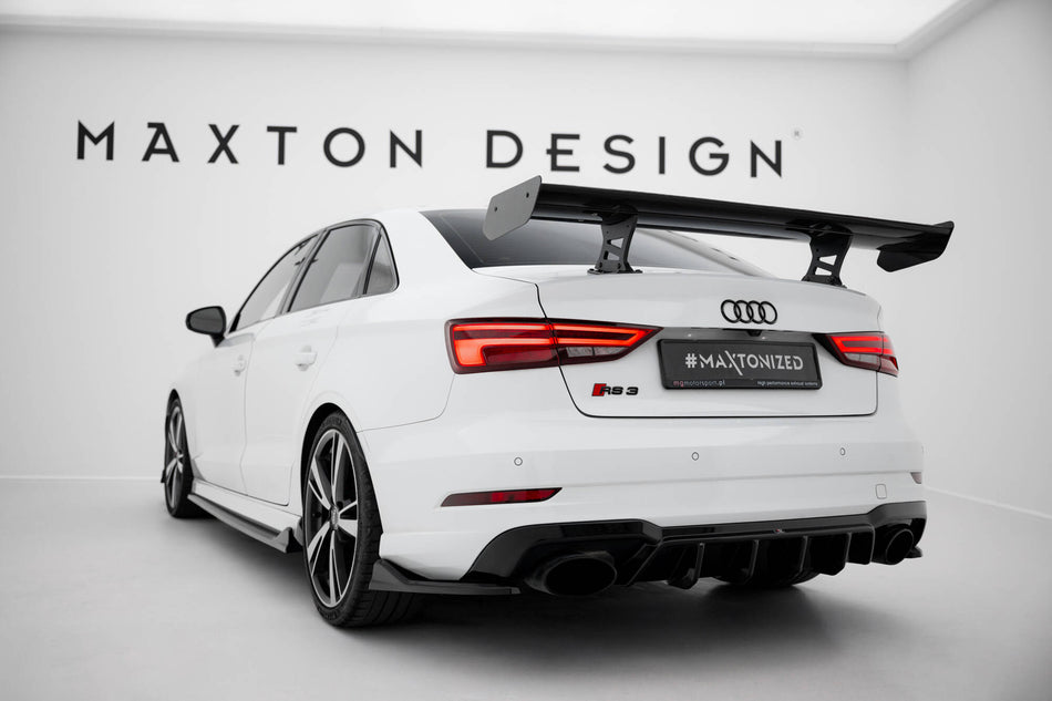 Carbon Heckspoiler With Internal Brackets Uprights Audi A3 / A3 S-Line / S3 / RS3 Sedan 8V / 8V Facelift