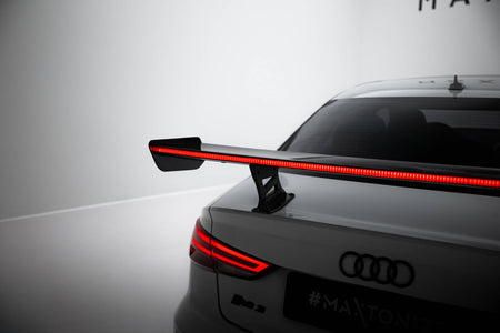 Carbon Heckspoiler With Internal Brackets Uprights + LED Audi A3 / A3 S-Line / S3 / RS3 Sedan 8V / 8V Facelift